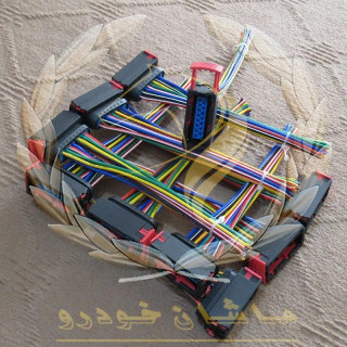 سوکت رله دوبل و یونیت فن